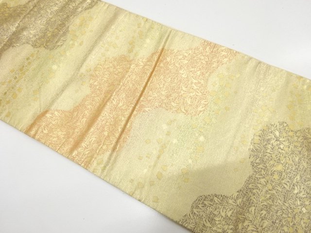 JAPANESE KIMONO / FOIL SCATTERING / WEAVING GRASS / LEAF PATTERNS MICH